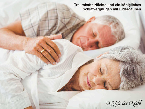 Eiderdaunendecke »Königin der Nacht«