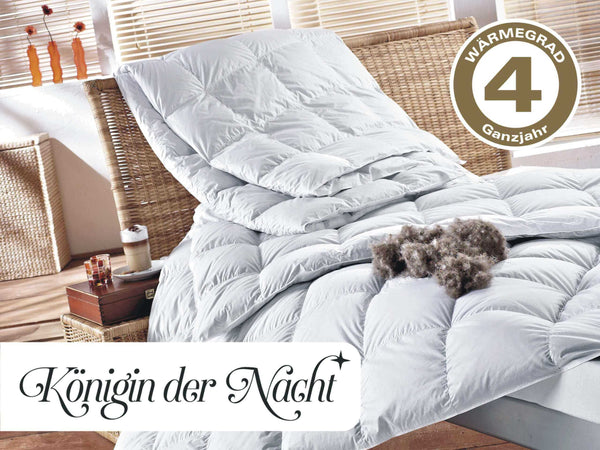 Eiderdaunendecke »Königin der Nacht«
